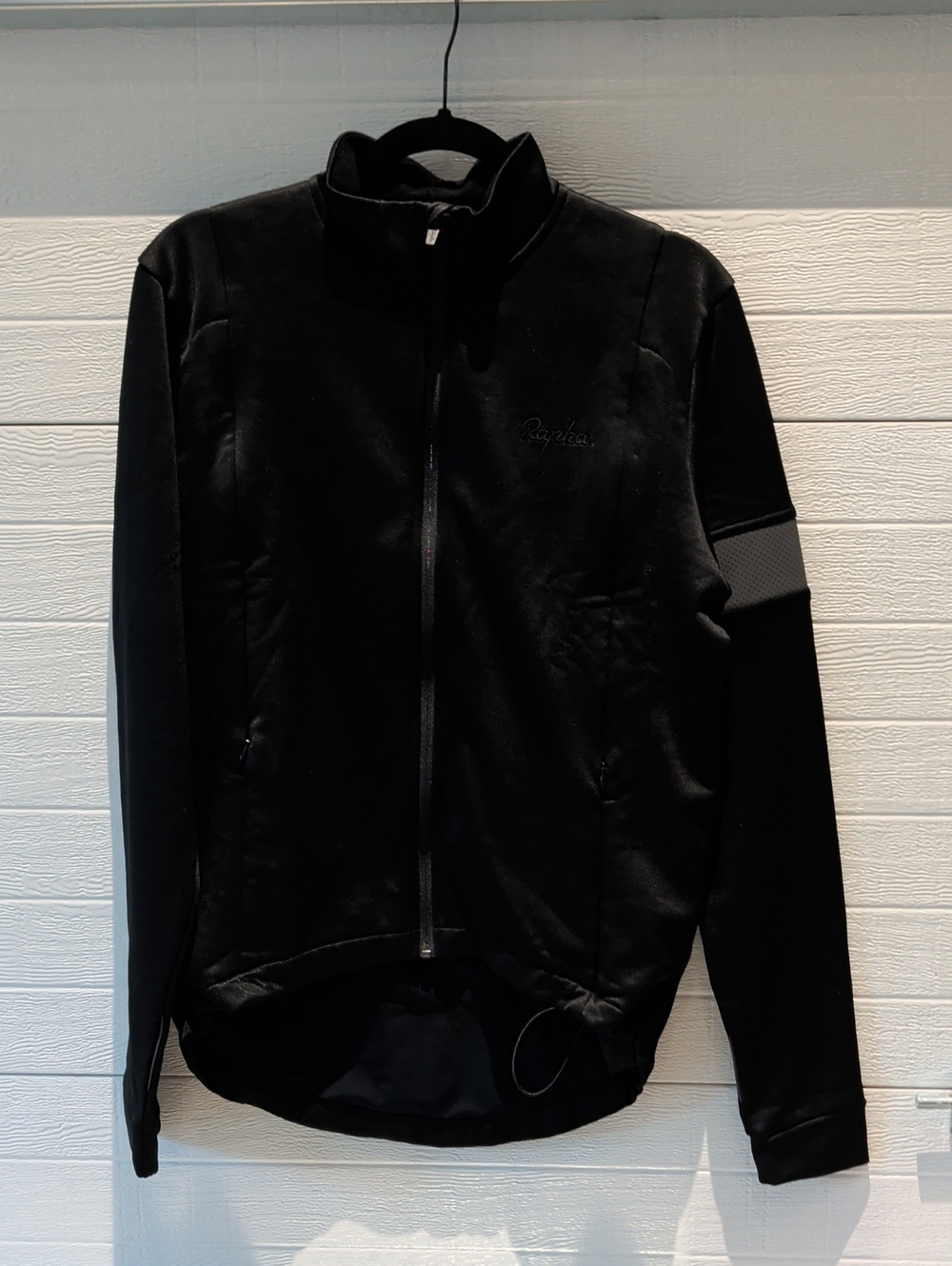 Rapha Black Performance Cycling Jacket with Subtle Logo - Winter Jersey